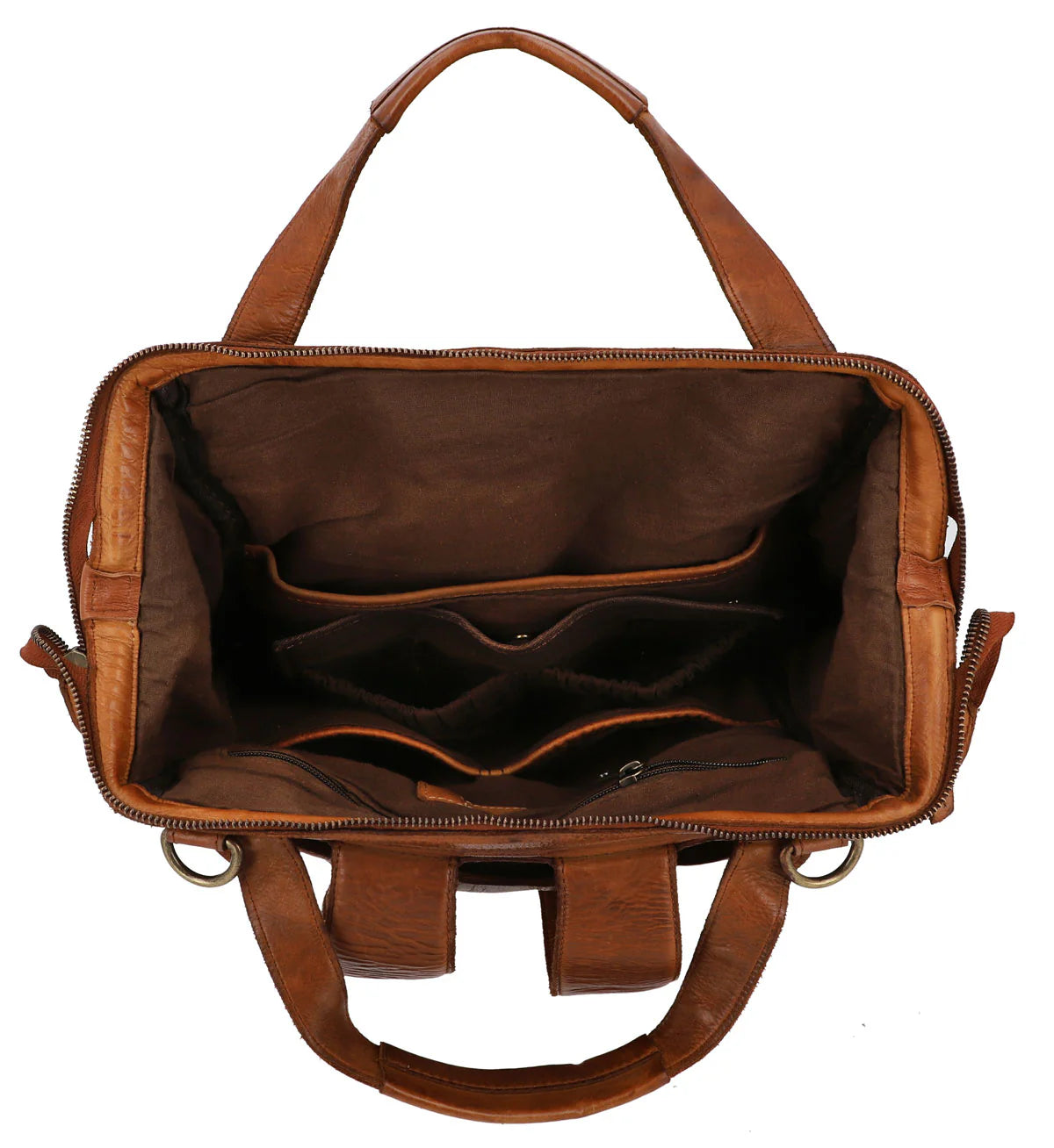 Stylish Leather Diaper Bag – Large Capacity Baby Bag