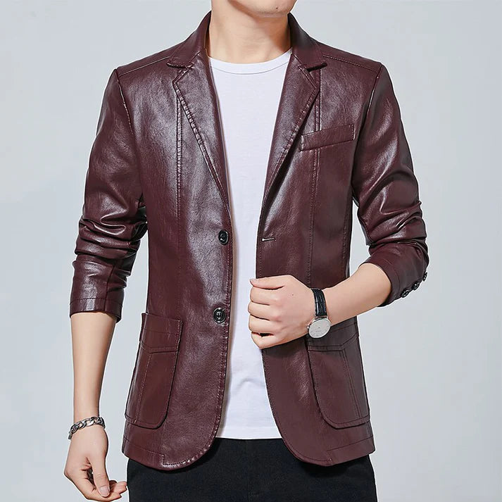 Palom Suit Leather Jacket