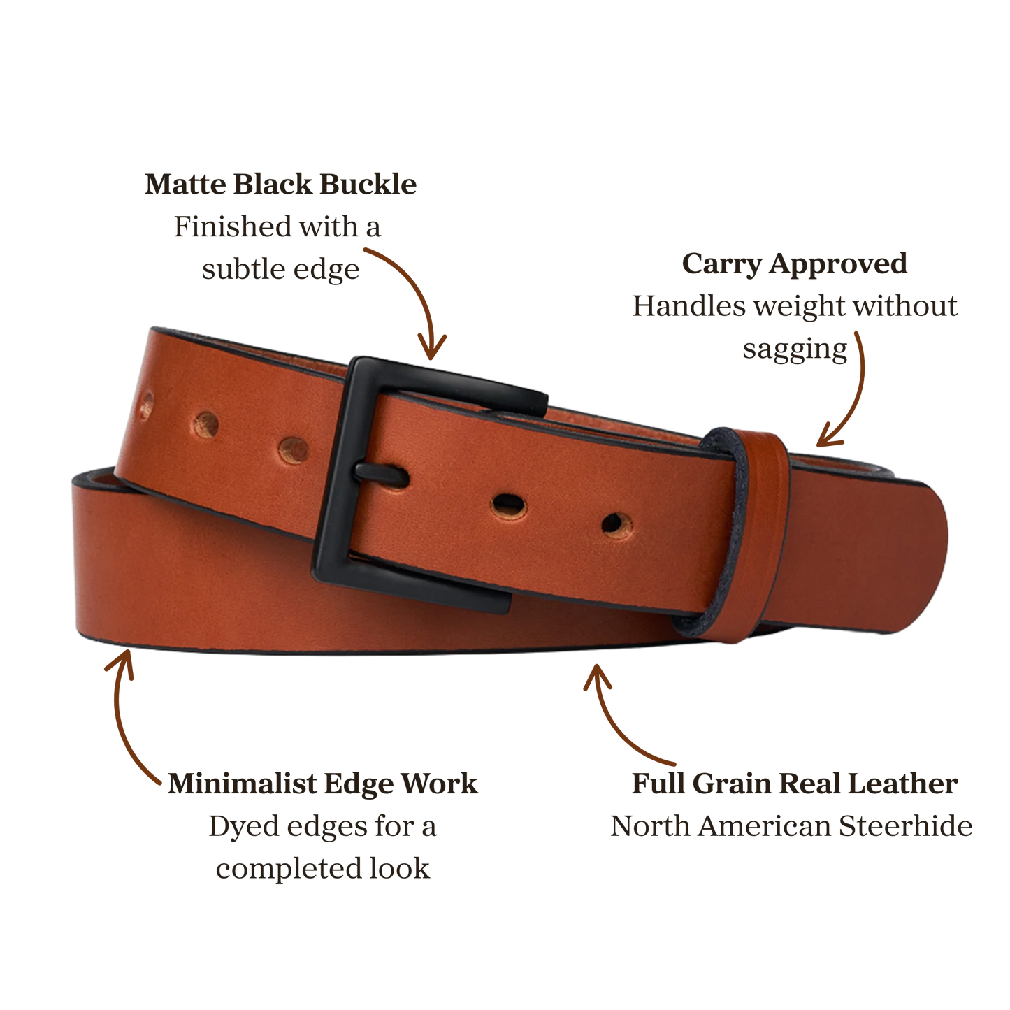 Gunner leather Belt