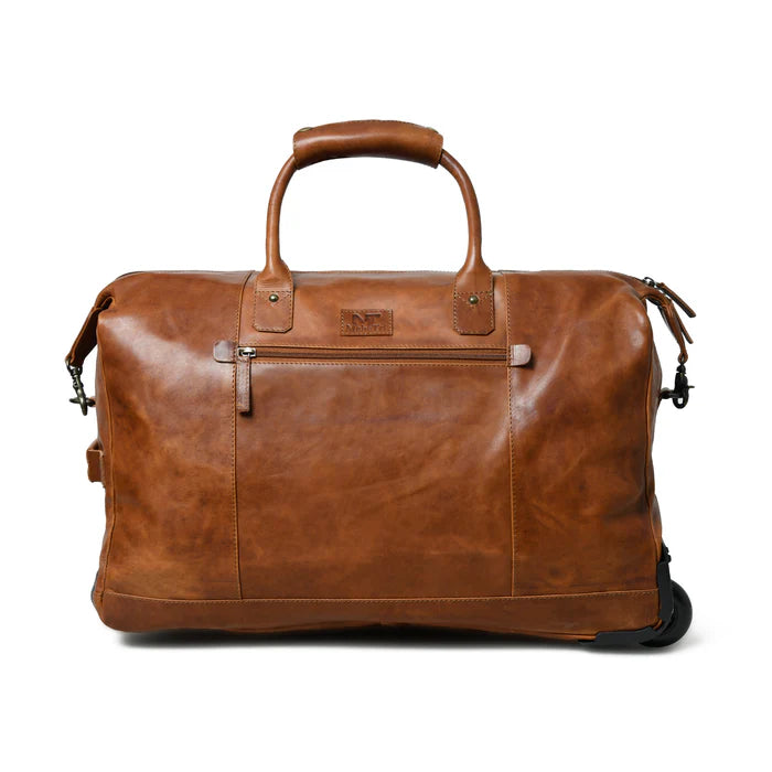 Leather Trolly Carry-On