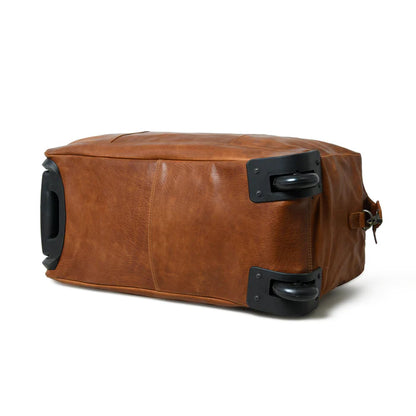 Leather Trolly Carry-On