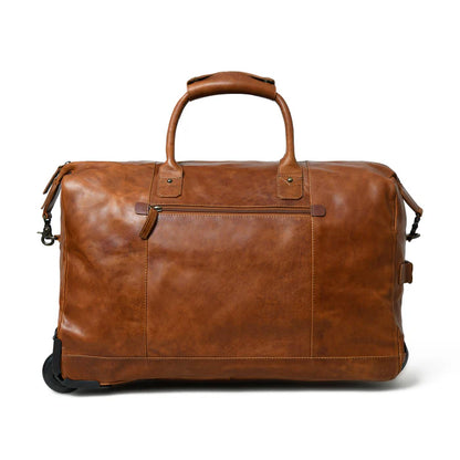Leather Trolly Carry-On