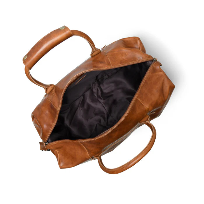Leather Trolly Carry-On