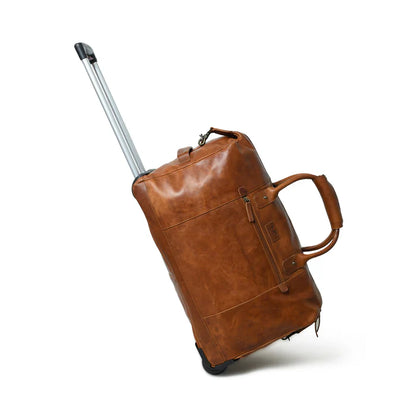 Leather Trolly Carry-On