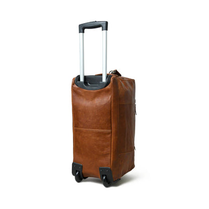 Leather Trolly Carry-On