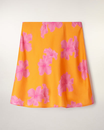 Mini Skirt Mango Hibiscus