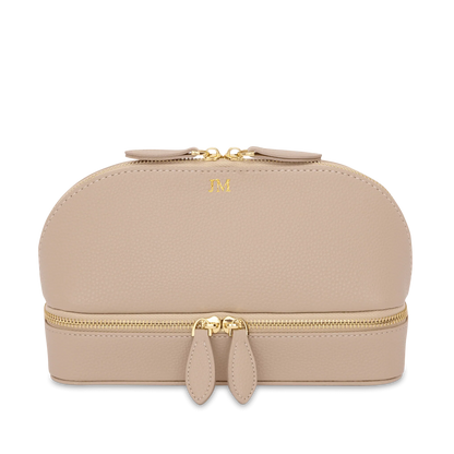 GARETA  Leather Dual Travel Organizer