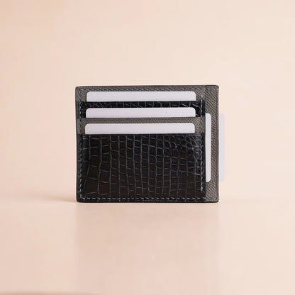 Alligator Leather Card Holder
