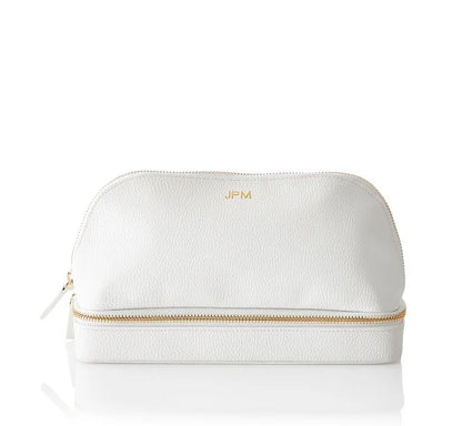 GARETA  Leather Dual Travel Organizer