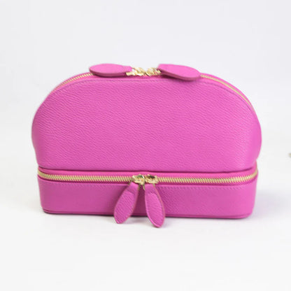 GARETA  Leather Dual Travel Organizer