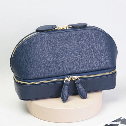 GARETA  Leather Dual Travel Organizer