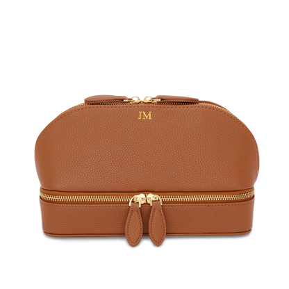 GARETA  Leather Dual Travel Organizer