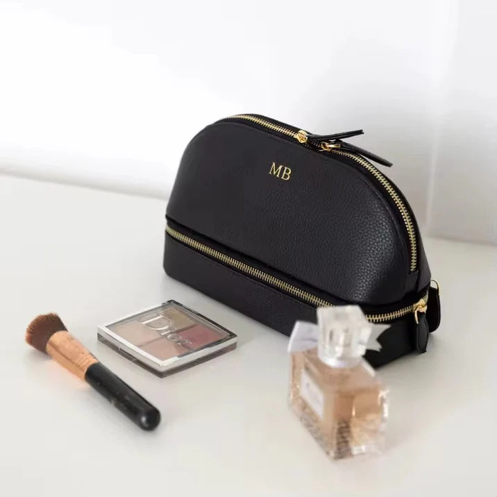 GARETA  Leather Dual Travel Organizer