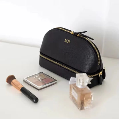 GARETA  Leather Dual Travel Organizer