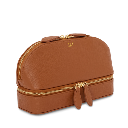 GARETA  Leather Dual Travel Organizer