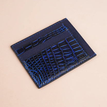 Alligator Leather Card Holder