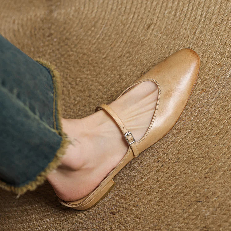 Merisa Leather Mules
