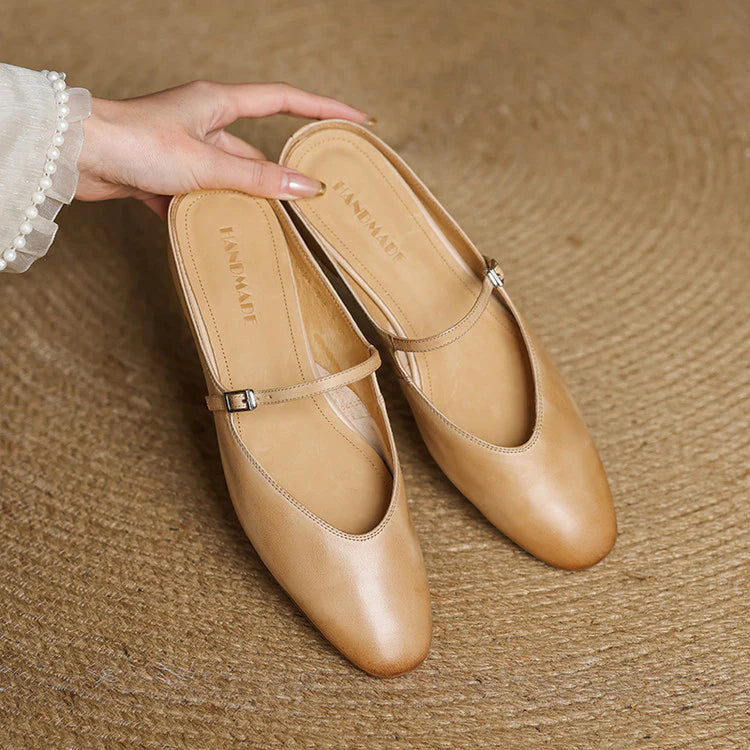 Merisa Leather Mules