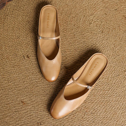 Merisa Leather Mules