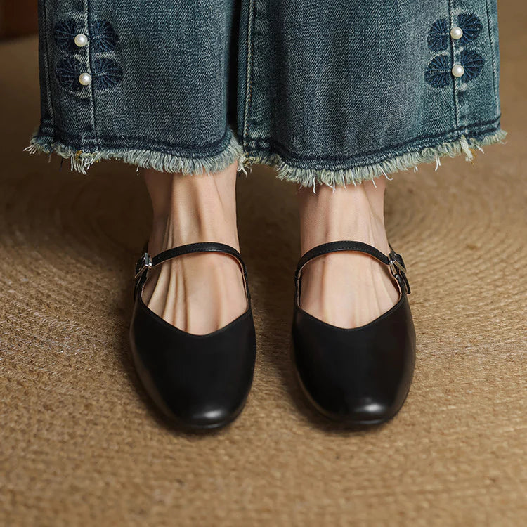 Merisa Leather Mules