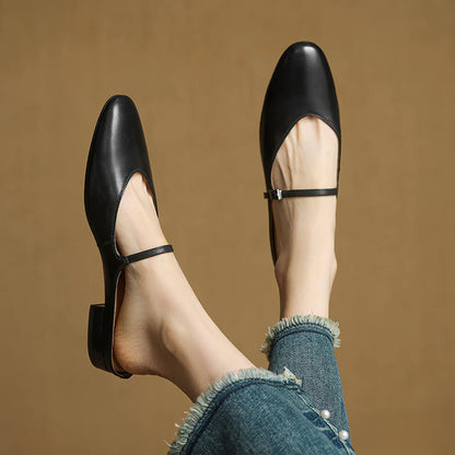 Merisa Leather Mules