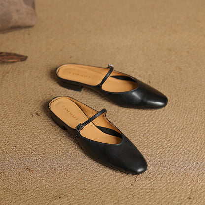 Merisa Leather Mules