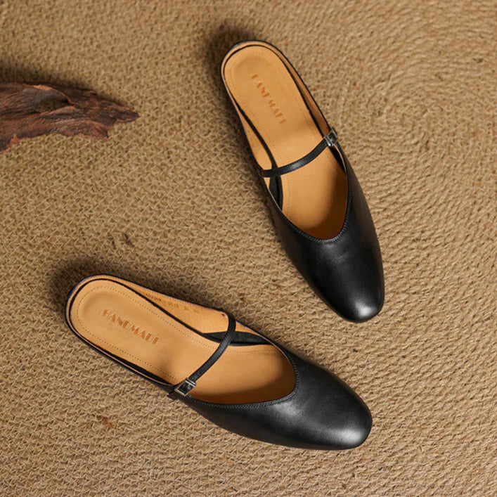 Merisa Leather Mules