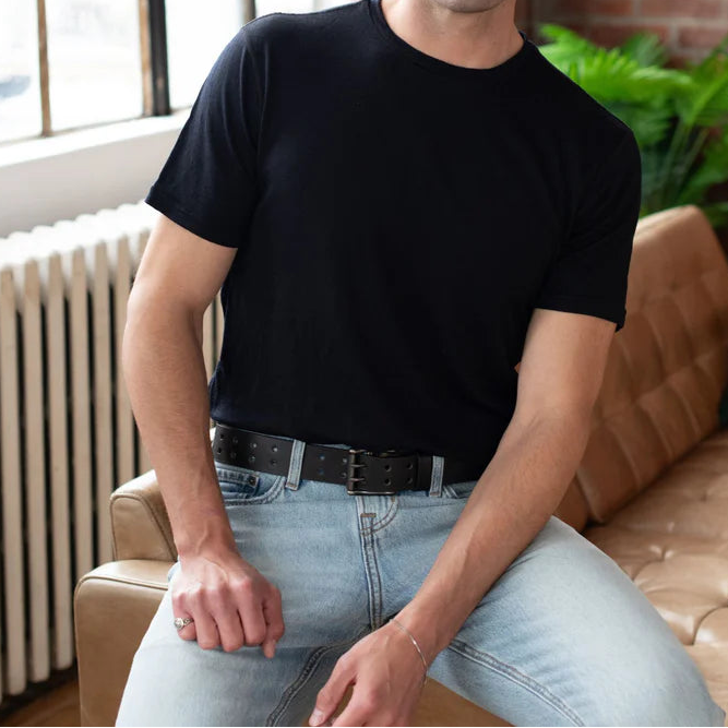 Crossman leather Belt