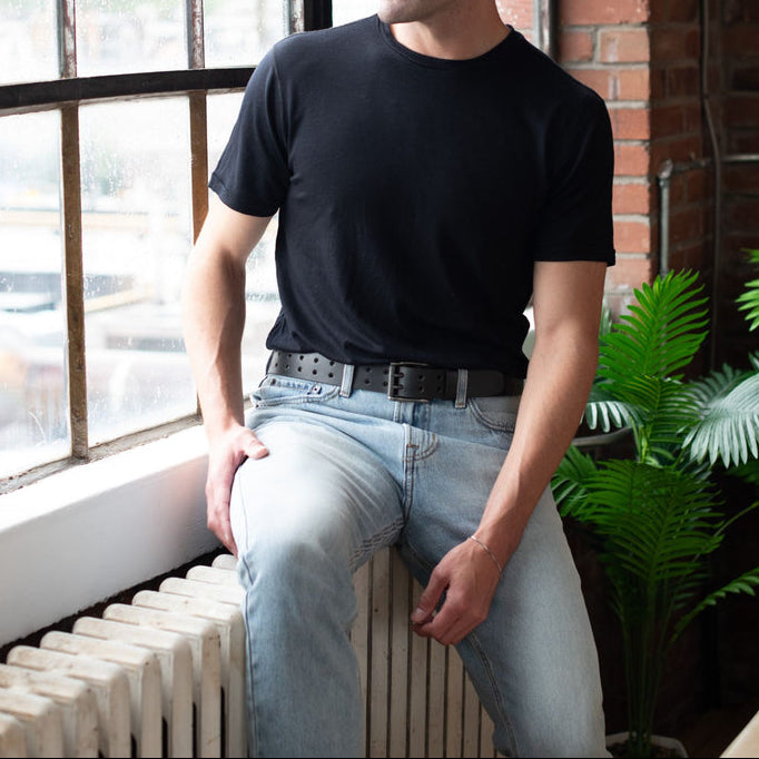 Crossman leather Belt