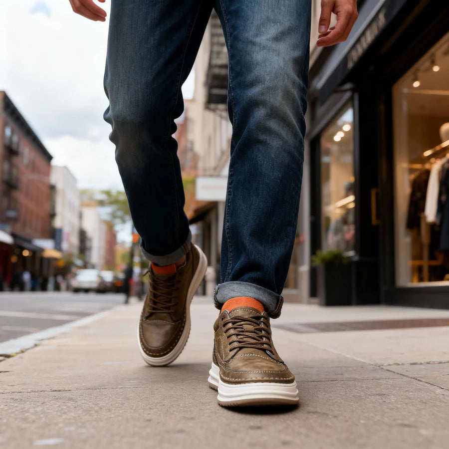 Ed Johnson Leather Sneakers