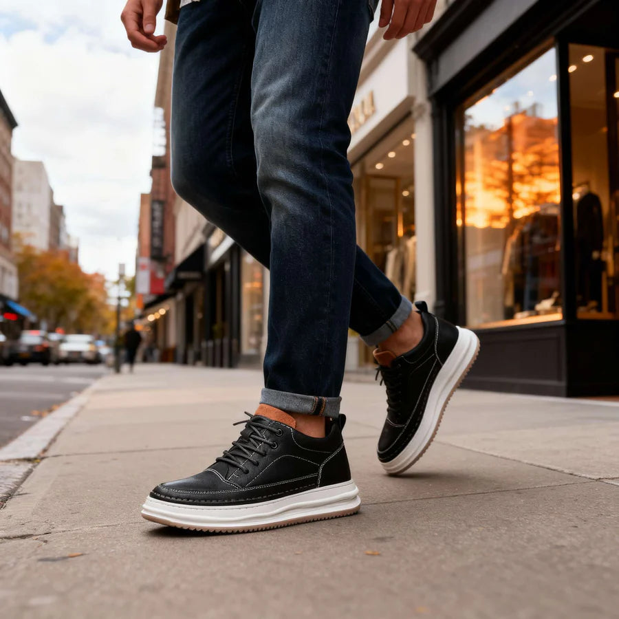 Ed Johnson Leather Sneakers