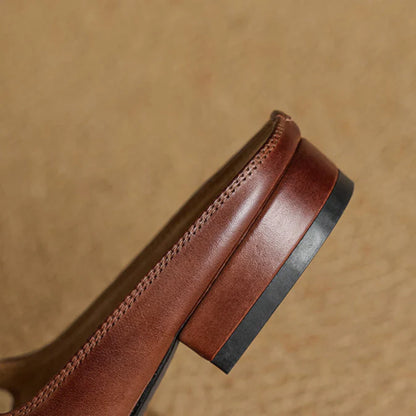 Merisa Leather Mules