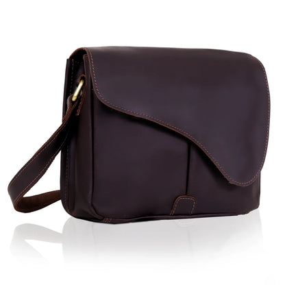 Veru Full Grain Leather Crossbody Bag