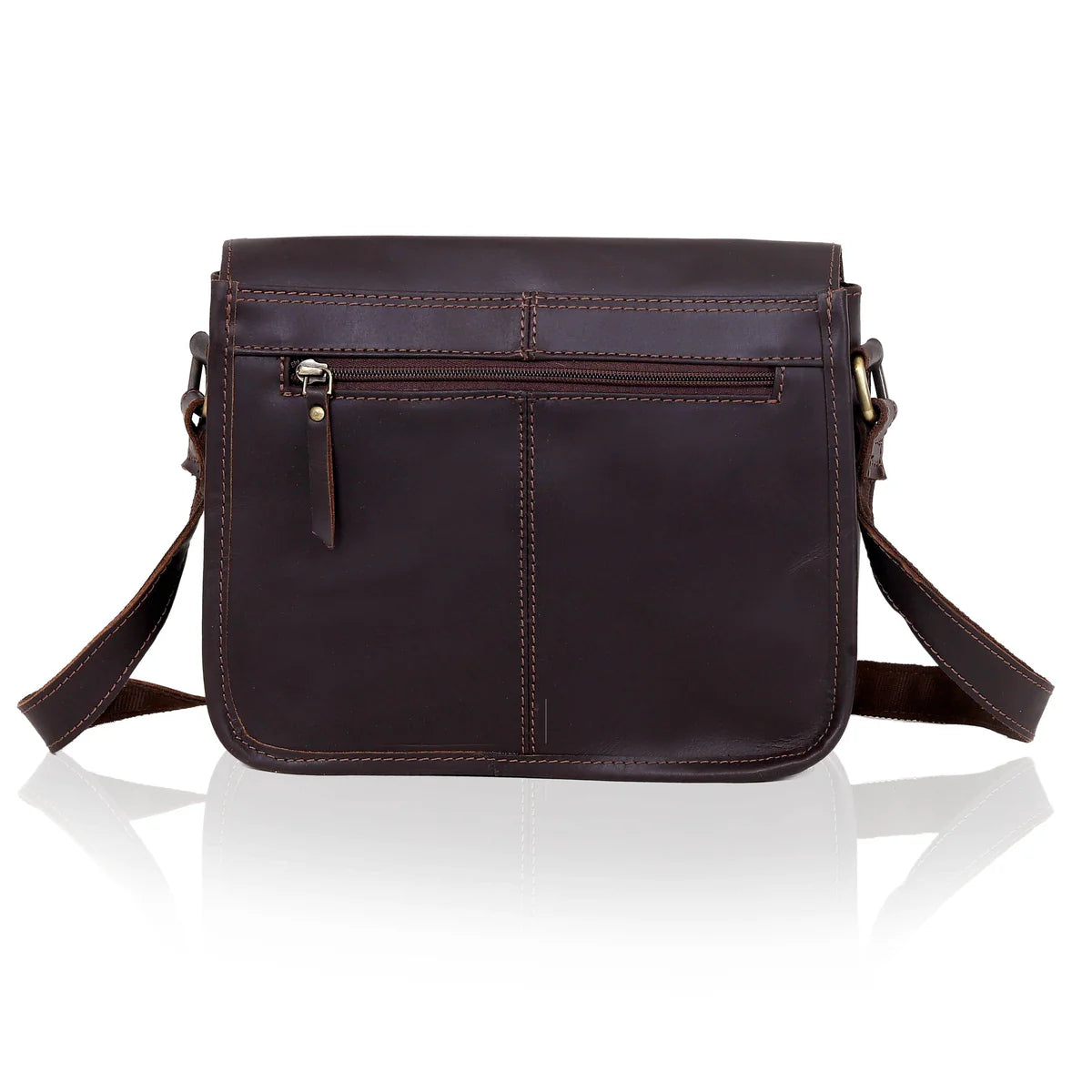 Veru Full Grain Leather Crossbody Bag