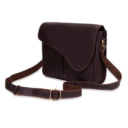 Veru Full Grain Leather Crossbody Bag