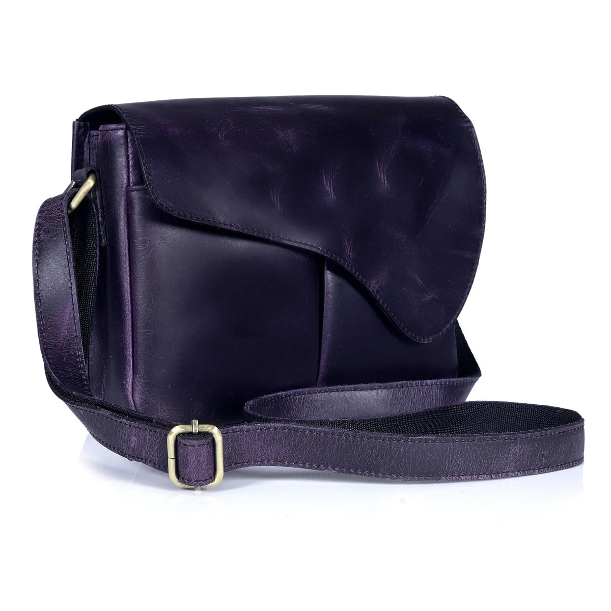 Veru Full Grain Leather Crossbody Bag