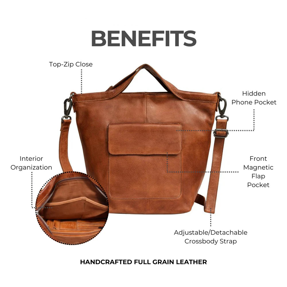 Modern Leather Handbag