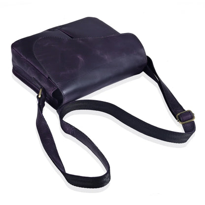 Veru Full Grain Leather Crossbody Bag