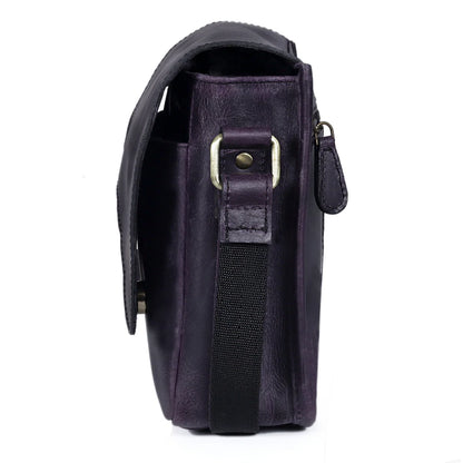 Veru Full Grain Leather Crossbody Bag