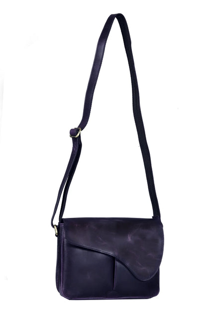 Veru Full Grain Leather Crossbody Bag