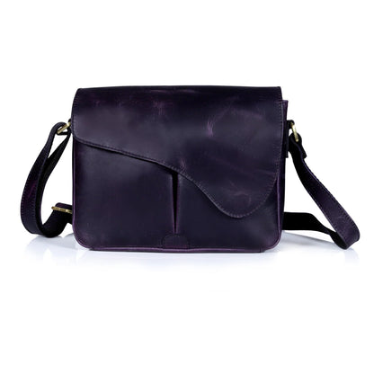 Veru Full Grain Leather Crossbody Bag