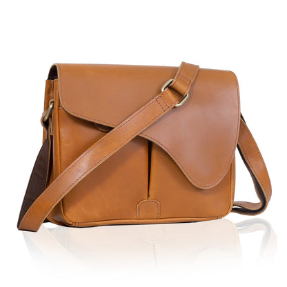 Veru Full Grain Leather Crossbody Bag