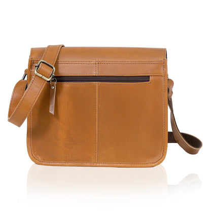 Veru Full Grain Leather Crossbody Bag