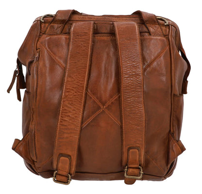 Stylish Leather Diaper Bag – Large Capacity Baby Bag