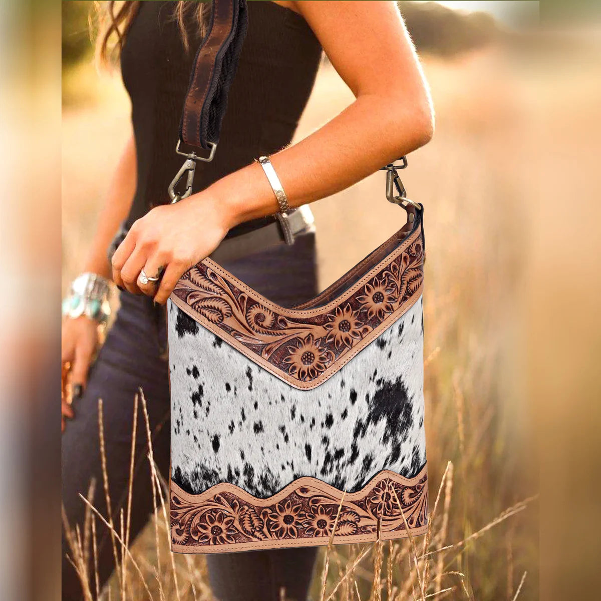 Bluey LEATHER CROSSBODY BAG