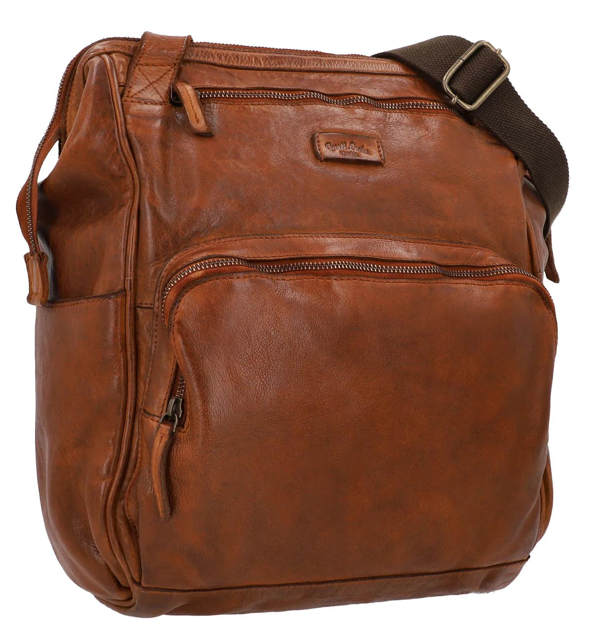 Stylish Leather Diaper Bag – Large Capacity Baby Bag