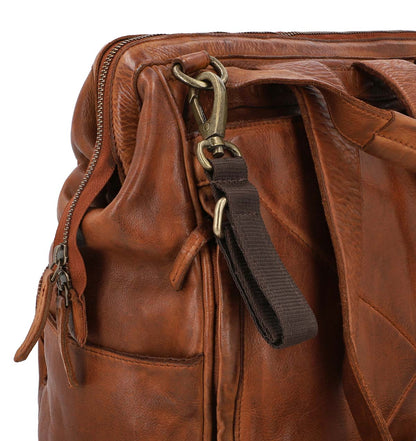 Stylish Leather Diaper Bag – Large Capacity Baby Bag
