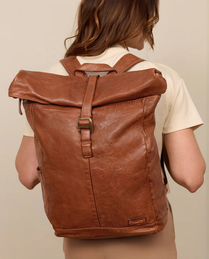 Modern Leather Backpack