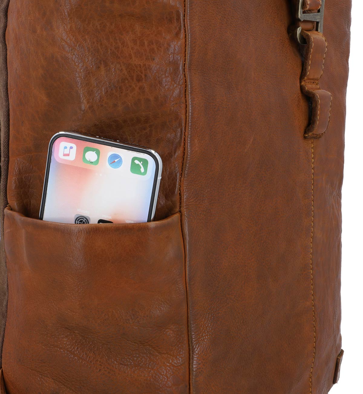 Modern Leather Backpack