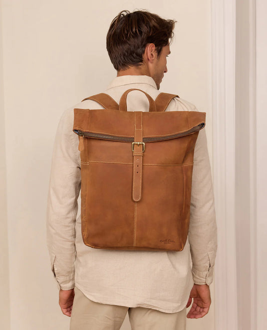 Modern Leather Backpack